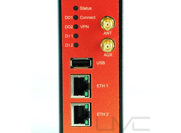 Racom Midge LTE450-Router 2xETH, 1xRS232, 2xDI/O, SMA-Hun