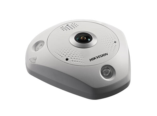 Hikvision DS-2CD6365G0E-IVS(1.27mm)(B) 6MP Fisheye IR Heat Map IP66 IK10 Audio