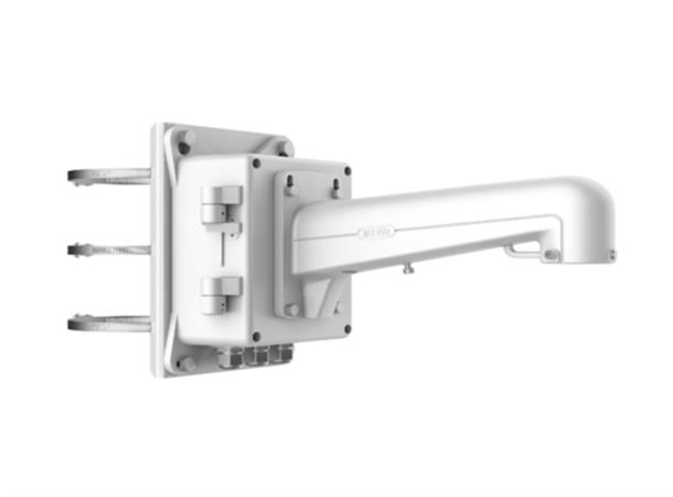 Hikvision DS-1604ZJ-BOX-POLE Vertical Pole Mounting Bracket with JB